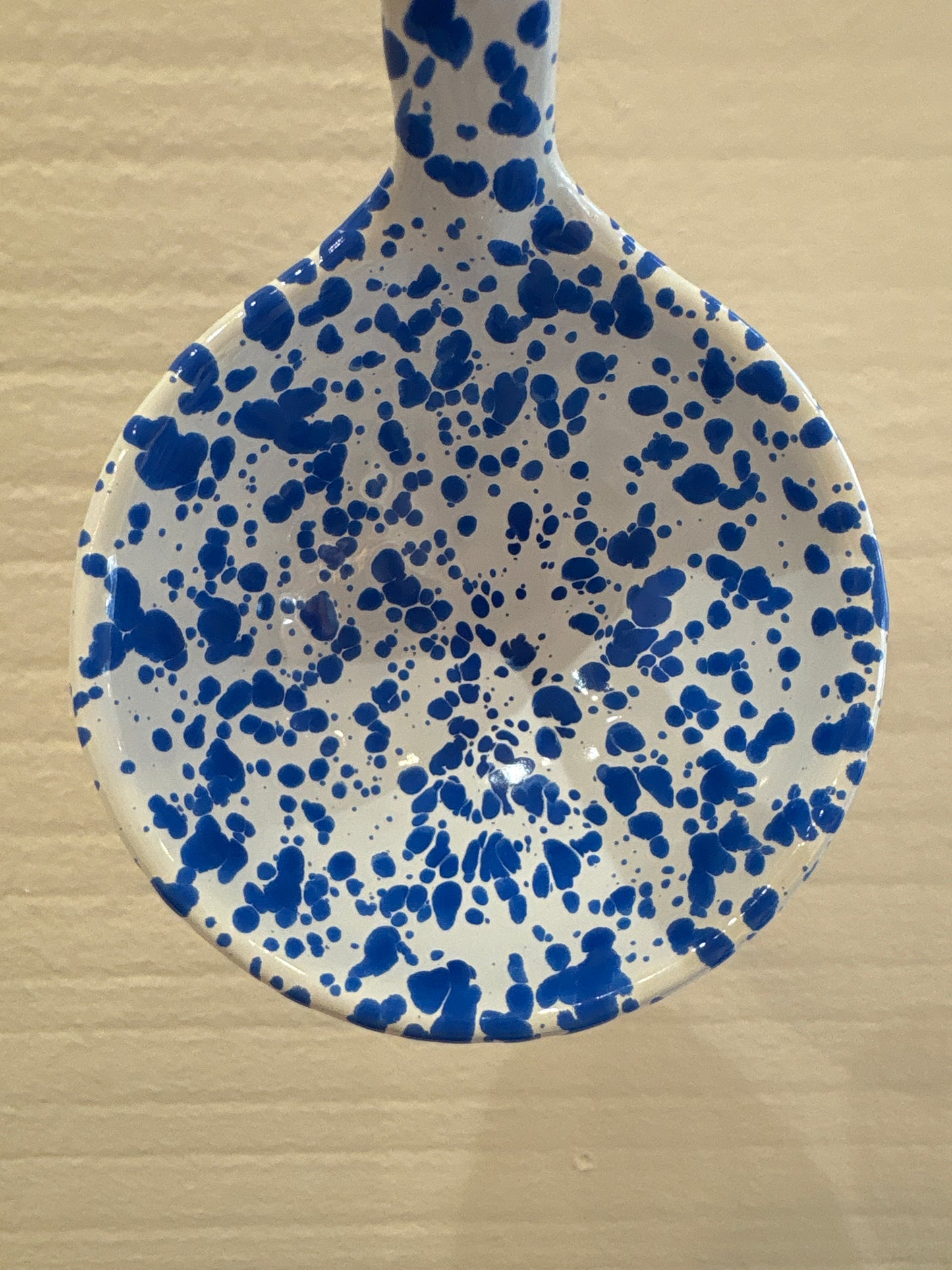 Splatter Enamelware Ladle