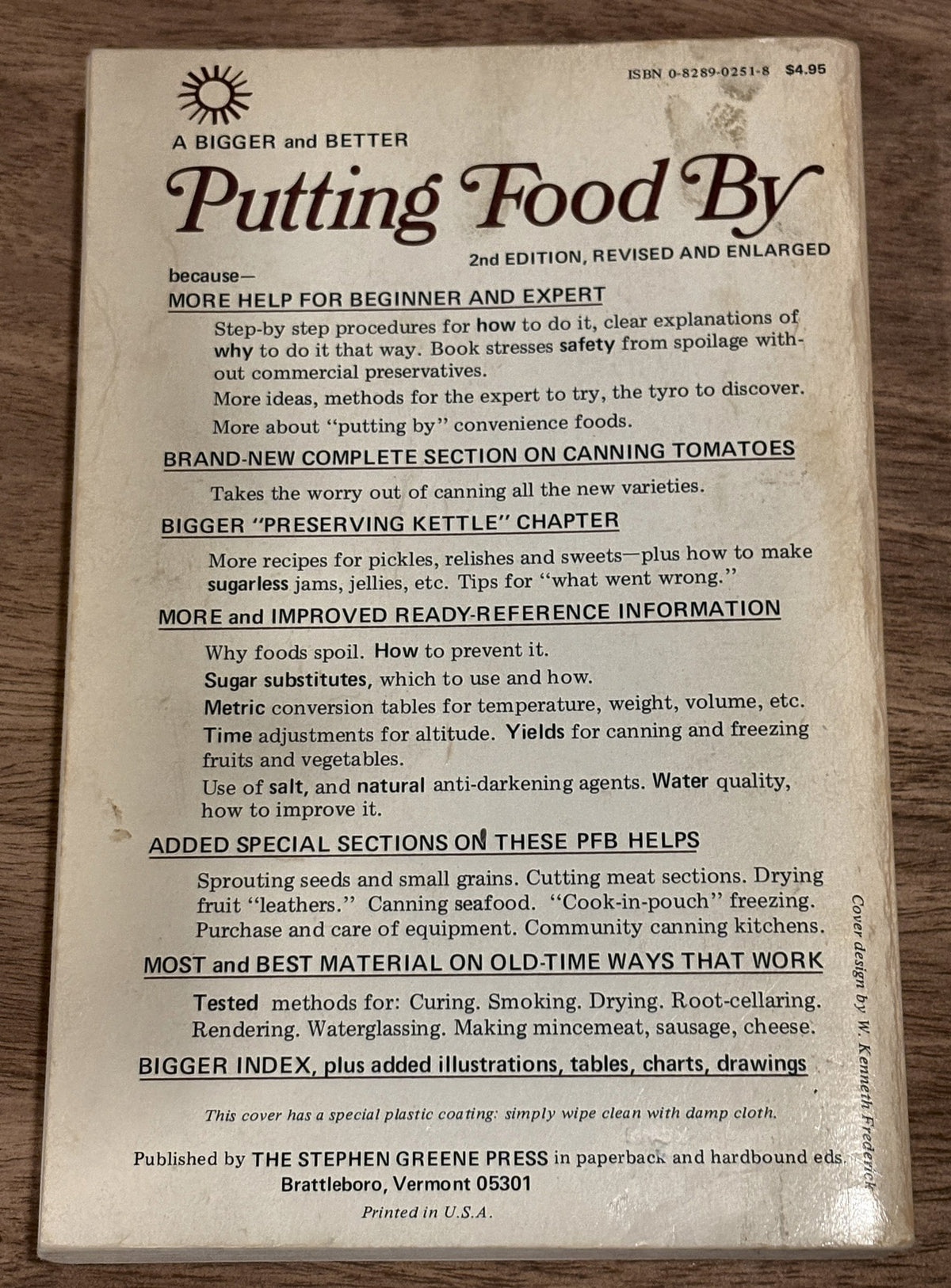 Putting Food By — Ruth Hertzberg
