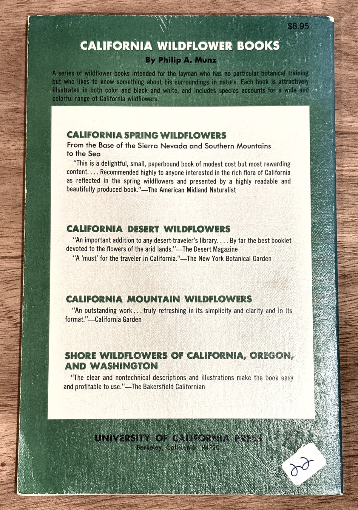 California Spring Wildflowers — Philip A. Munz