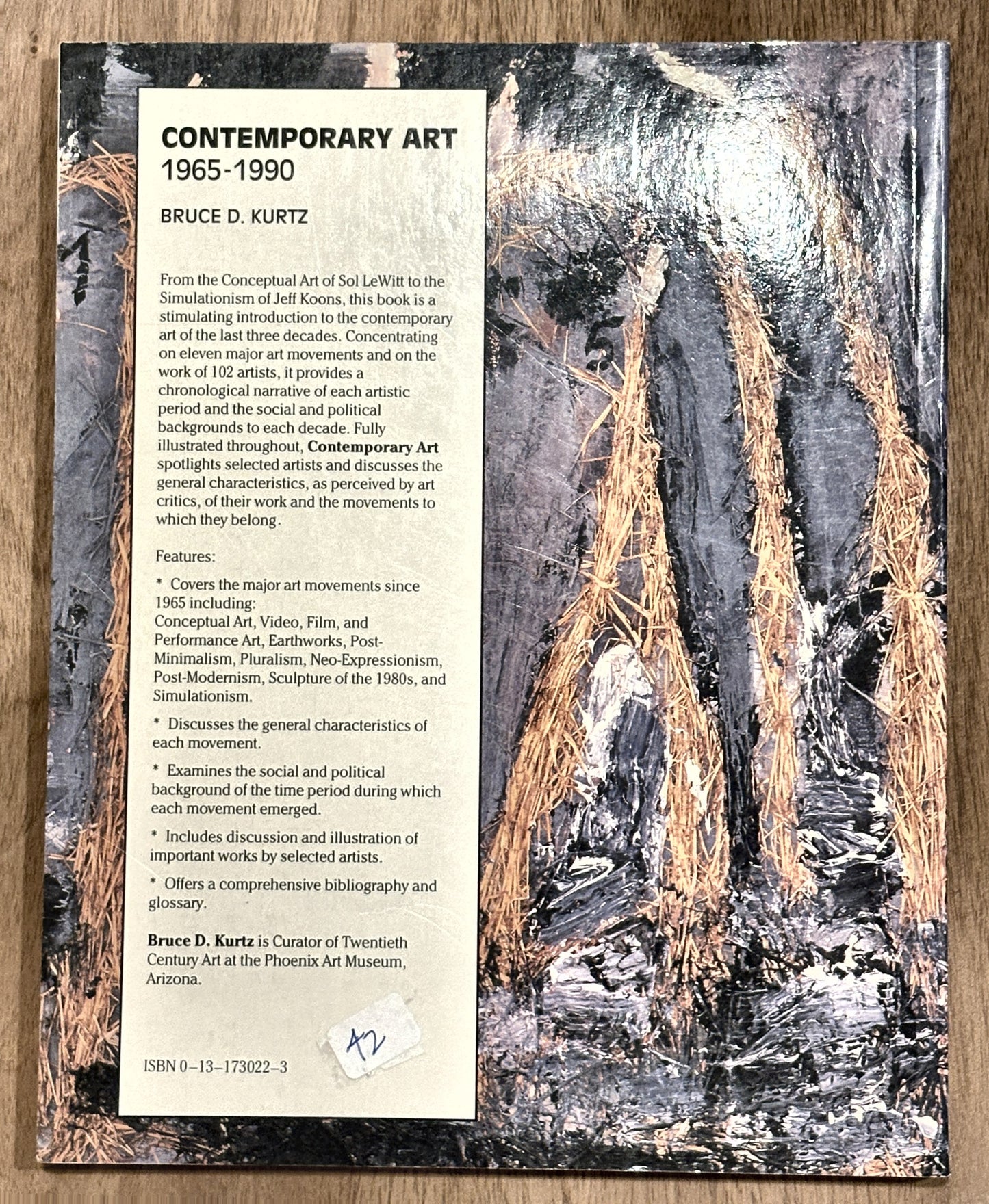 Contemporary Art 1965-1990 — Bruce D. Kurtz