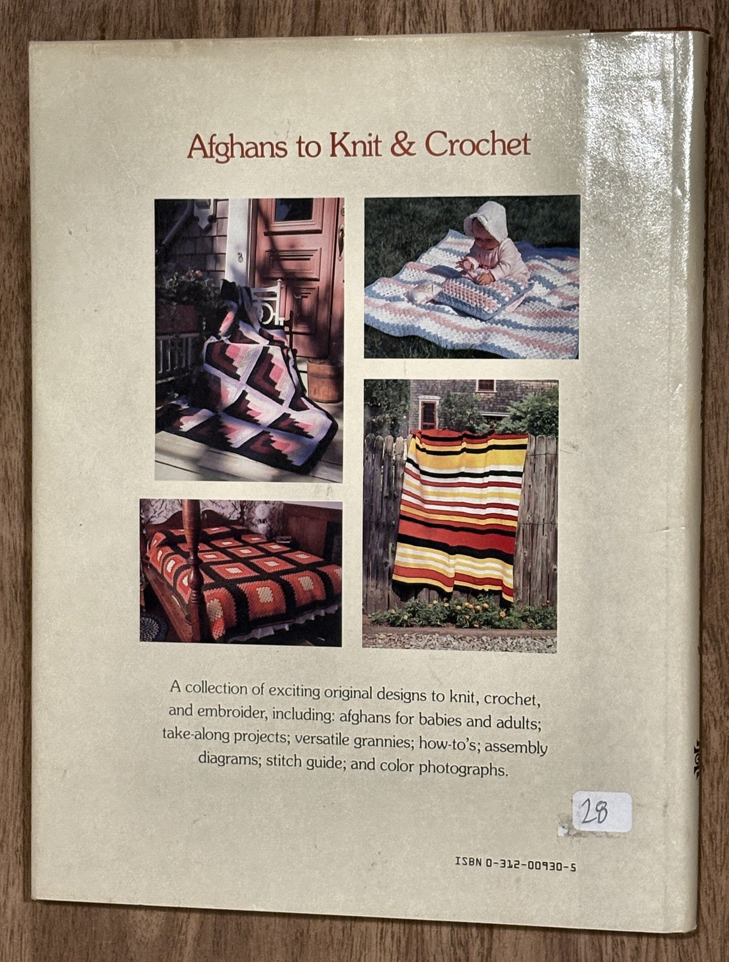 Afghans to Knit & Crochet — Leslie Linsley