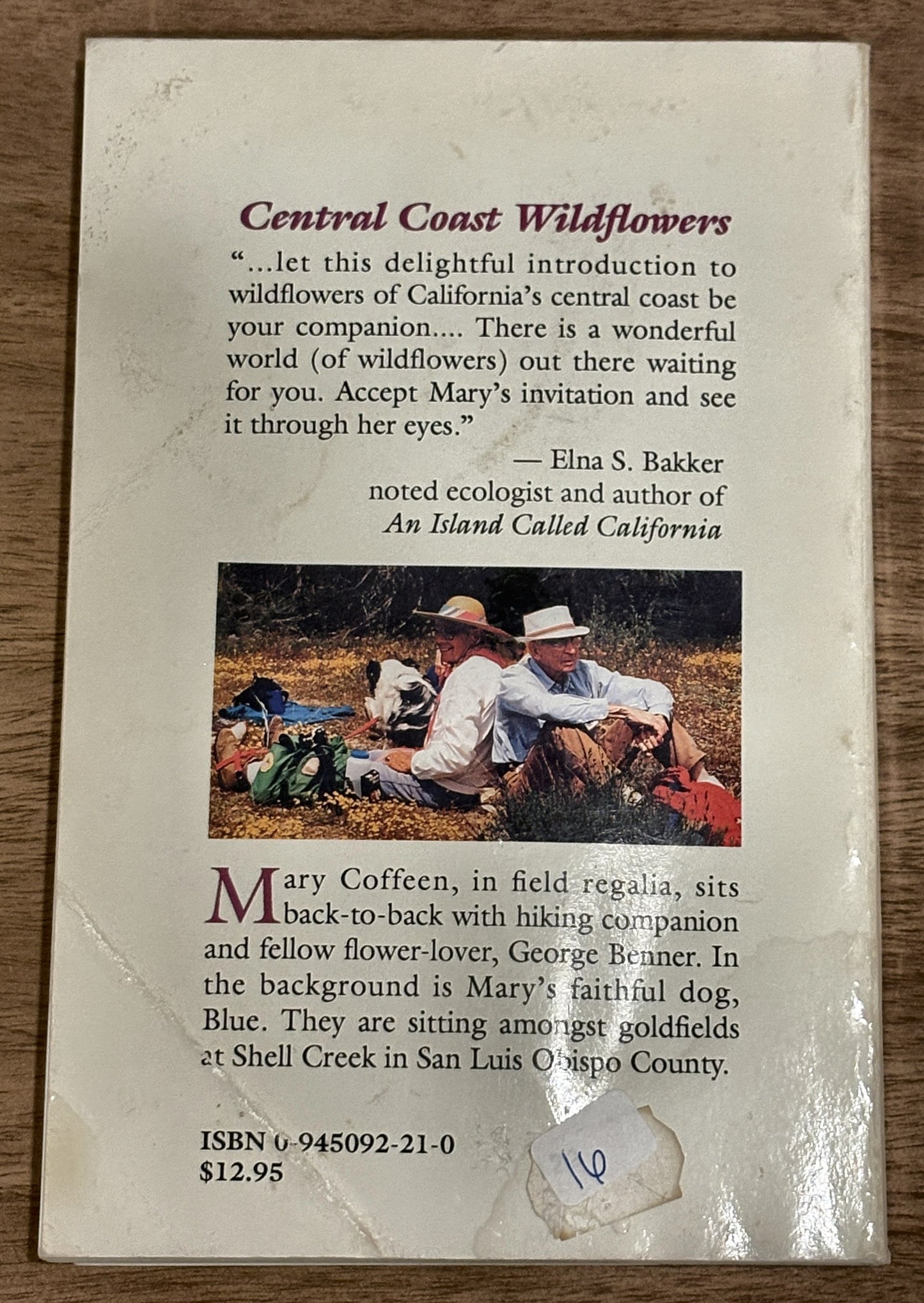 Central Coast Wildflowers — Mary Coffeen