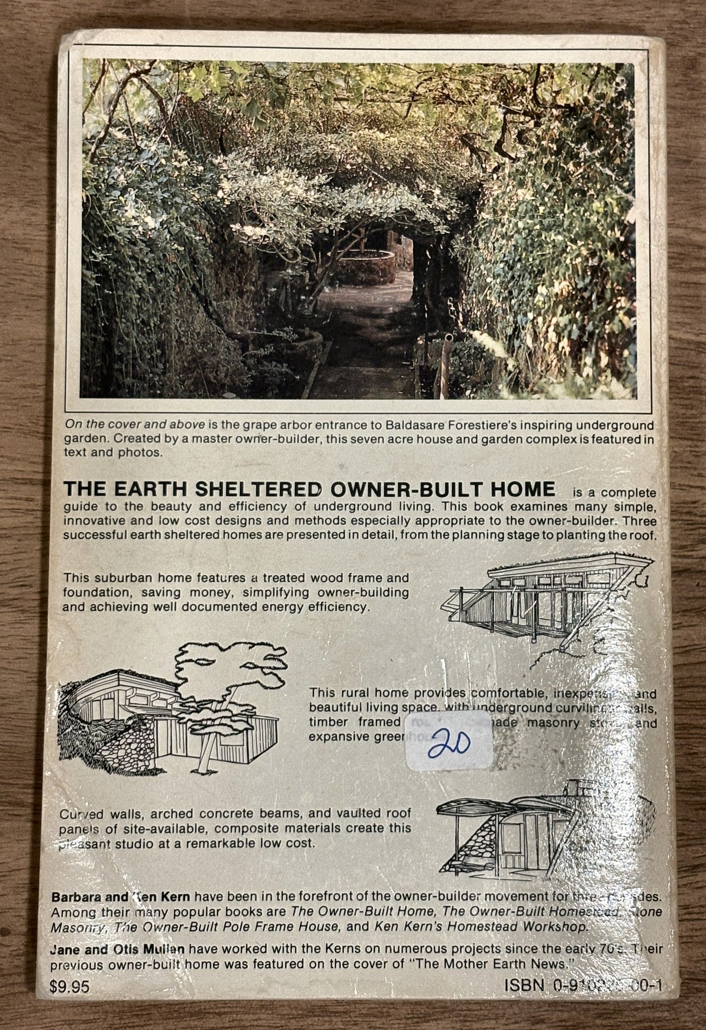 The Earth Sheltered Owner-Built Home — Barbara and Ken Kern