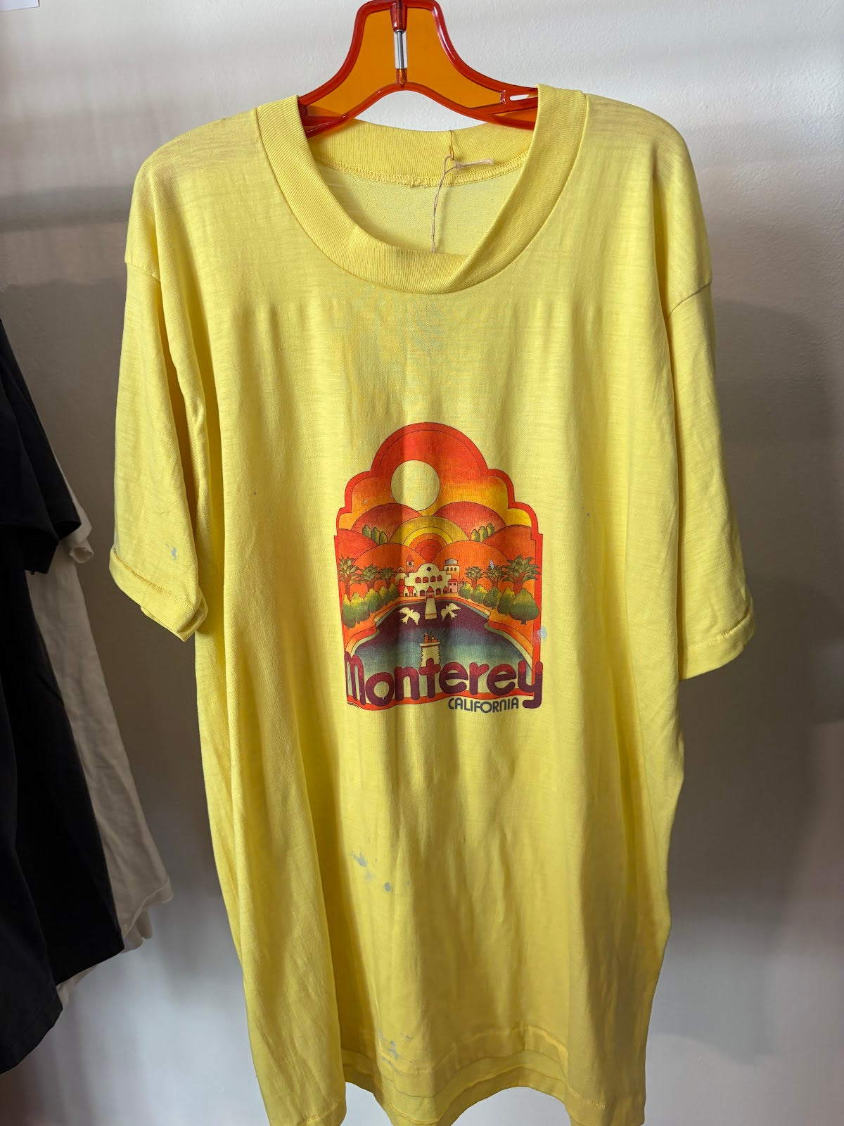 1970s Retro Sunburst Monterey California Tee - front