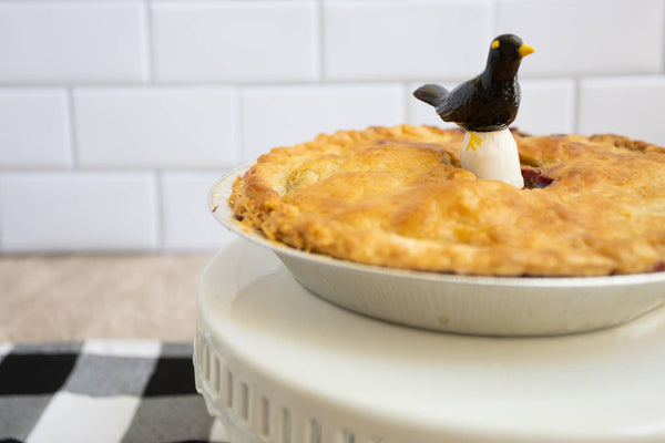 Fox Run Blackbird Pie Vent, Pie Bird For Baking, 3” x 3.25”