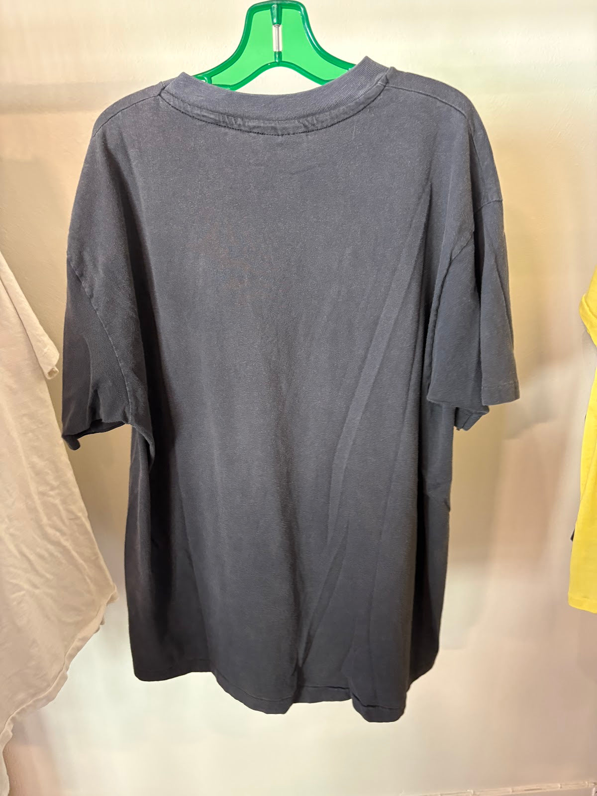 Charcoal Phoenix-Bird Graphic Tee - back