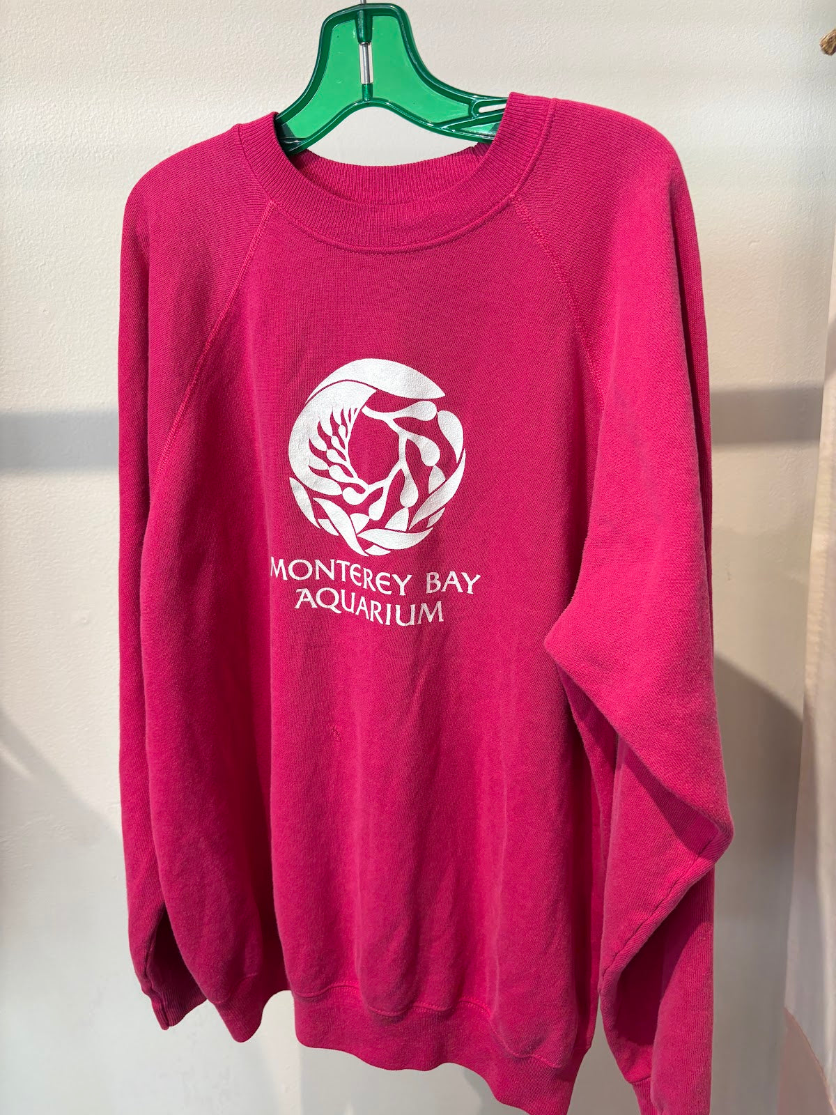 Magenta Monterey Bay Aquarium Crewneck - front