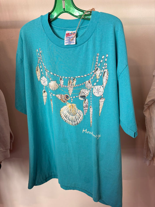 Beaded Seashell Monterey Tee - front