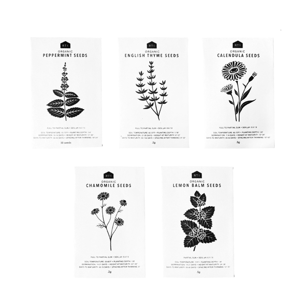 TEA HERB SEEDS - PACK OF 5