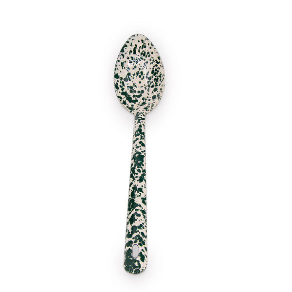 Splatter Enamelware Large Serving Spoon