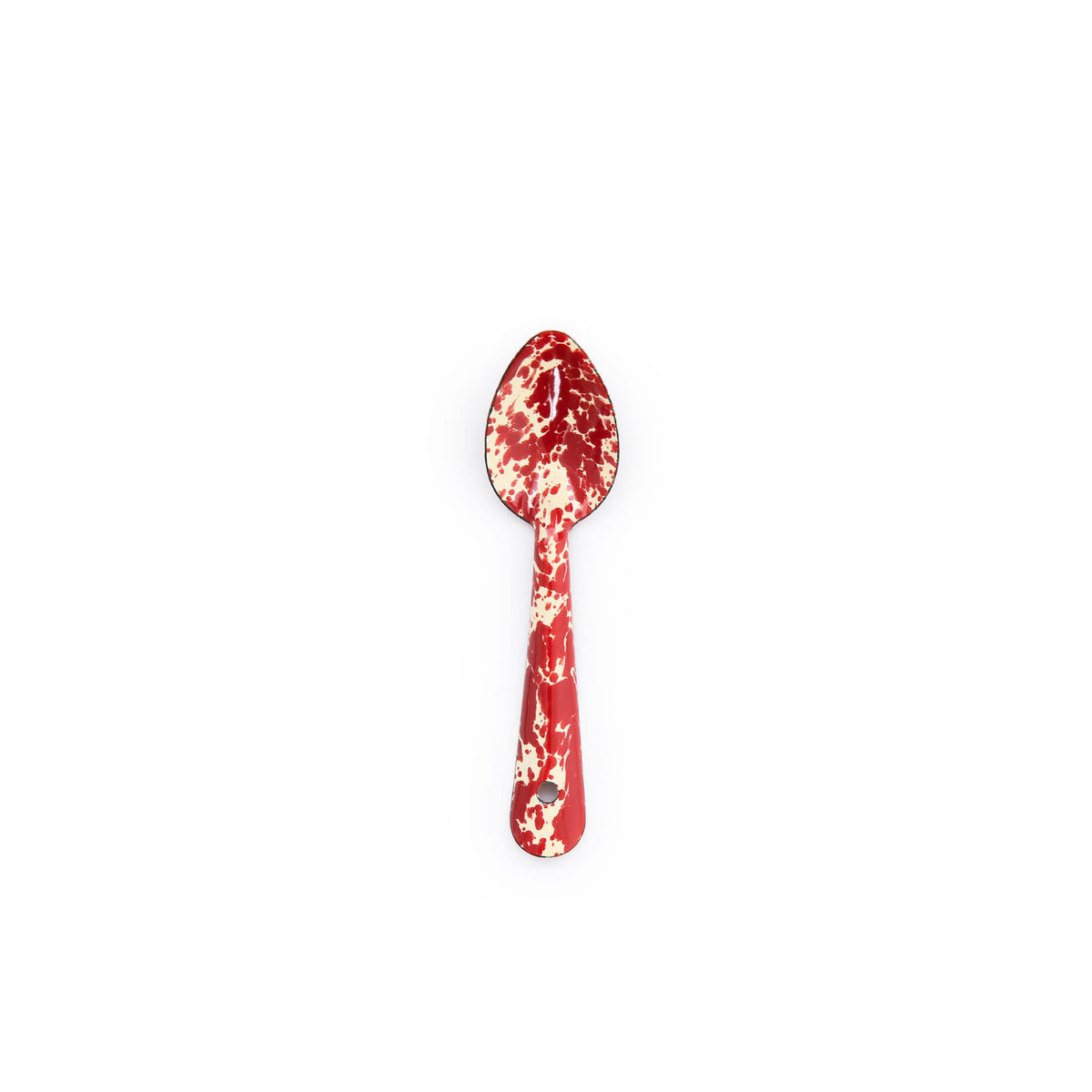 Splatter Enamelware Small Spoon