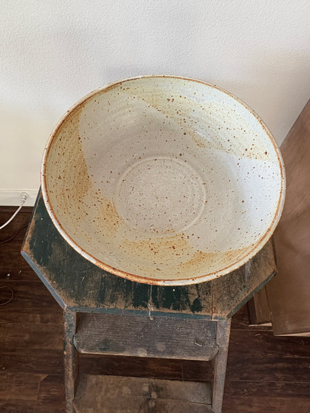 White Carved Bowl