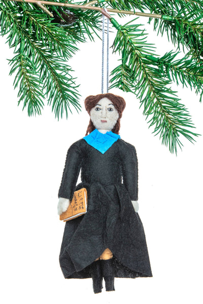 Louisa May Alcott Ornament