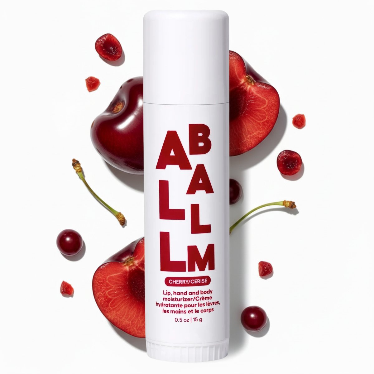 Zizia Giant Multi All Balm Stick-Cherry Hand & Lip Balm