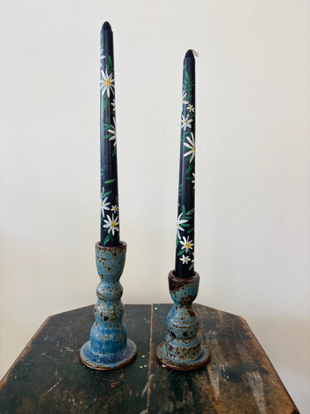 Hand Painted Taper Candles
