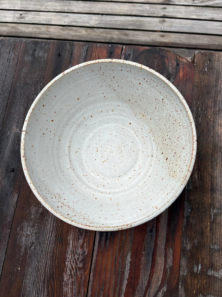 Large White Bowl