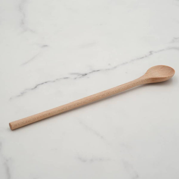 8" Maple Wood Stirring Spoon