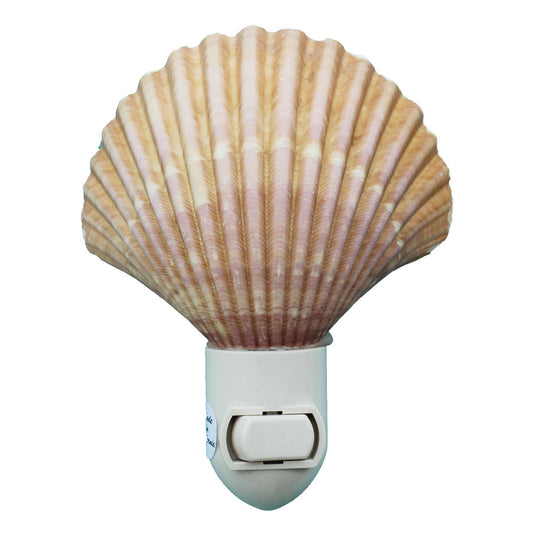 Yellow Cup Seashell Night Light