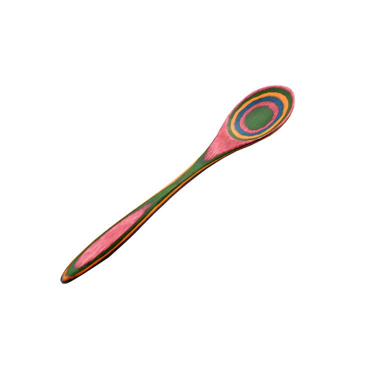 8" Rainbow Tie Dye Mini Spoon