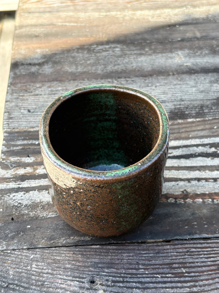 Small Green Pinch Cup