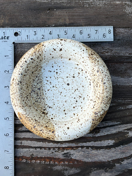 White bubble Dish — Medium