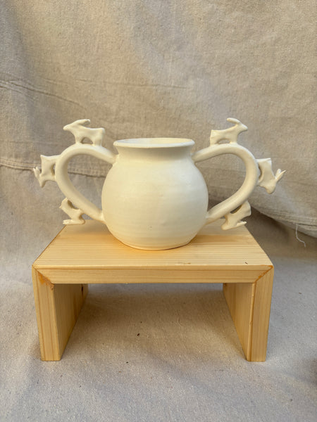 Colony of Rabbits Vase