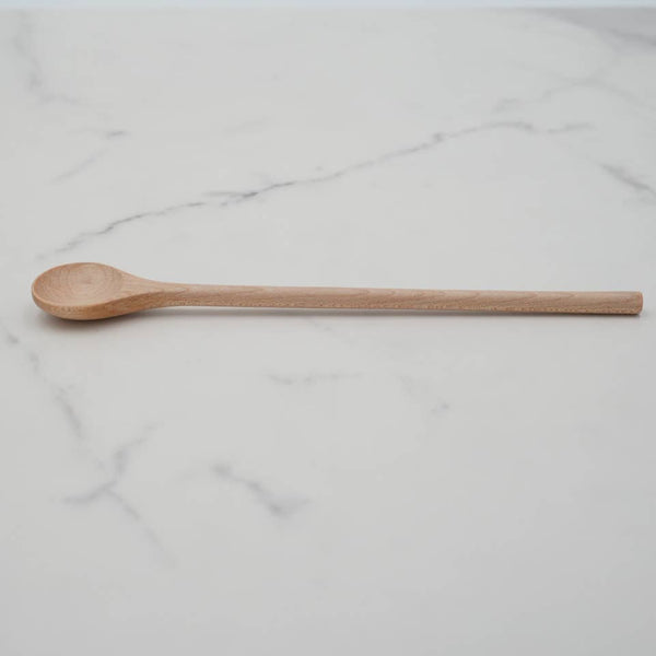 8" Maple Wood Stirring Spoon