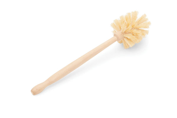 Fox Run Natural Horsehair Bottle Brush, 8.5" (Tampico)