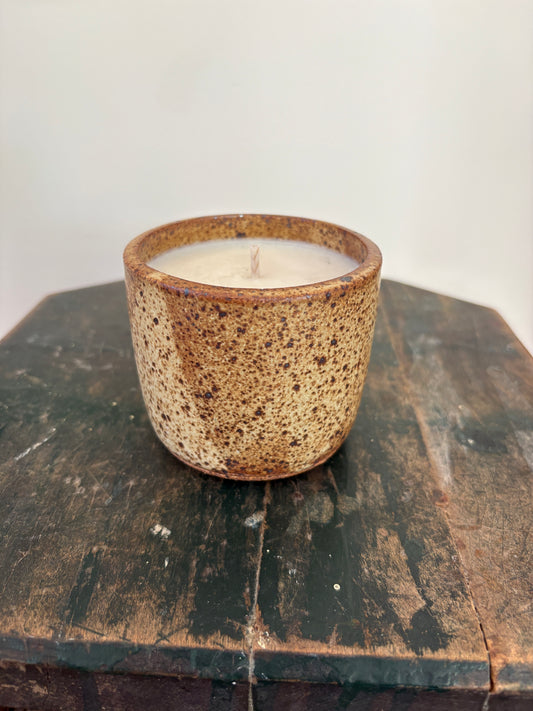 Lucy Michel Pottery Candle