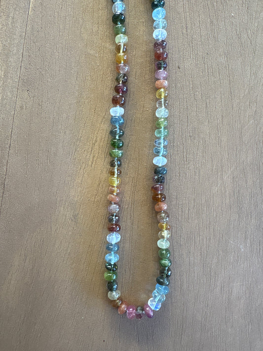 Tourmaline and aquamarine