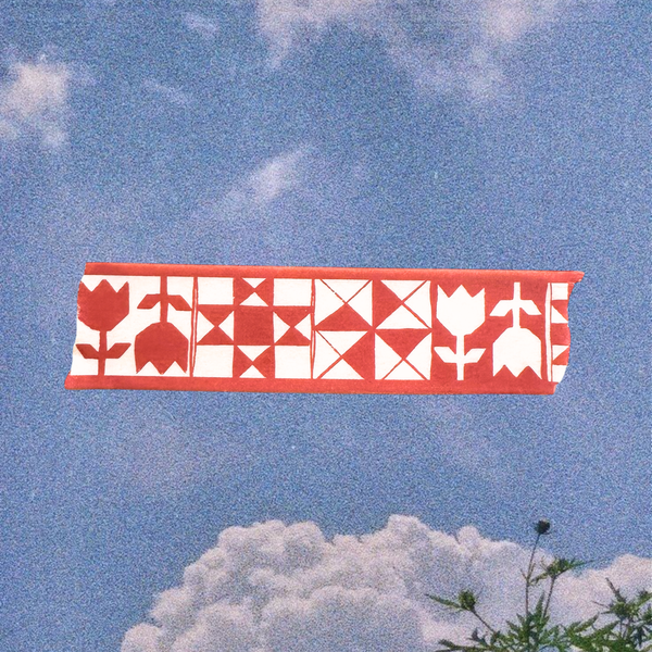 Red Quilt Washi Tape