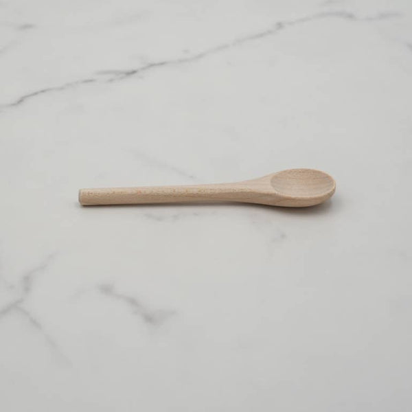 4" Maple Wood Tiny Spoon