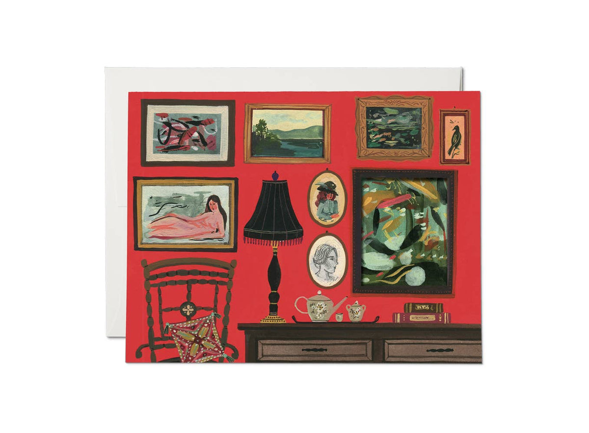 Greeting card-Work of Art love