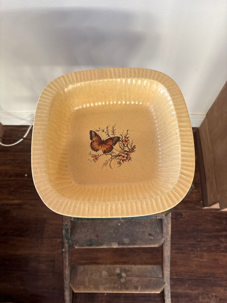 Vintage Butterfly Dish