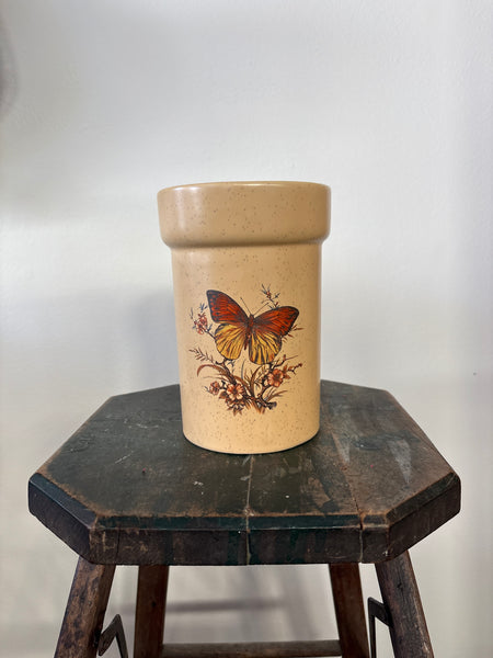 Vintage Butterfly Vessel