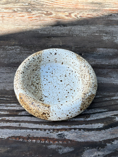 White bubble Dish — Medium