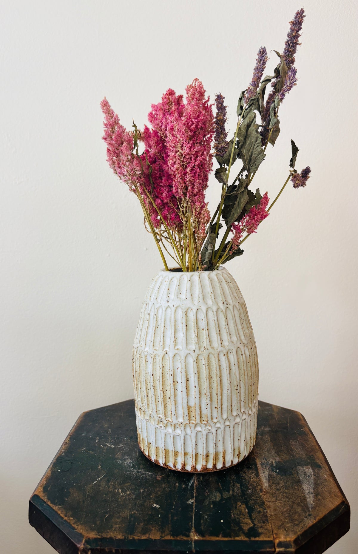 Large Carved Vase