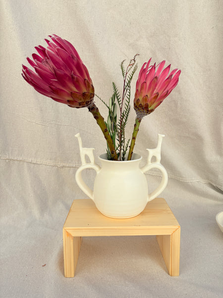 Giraffe Amphora Vase