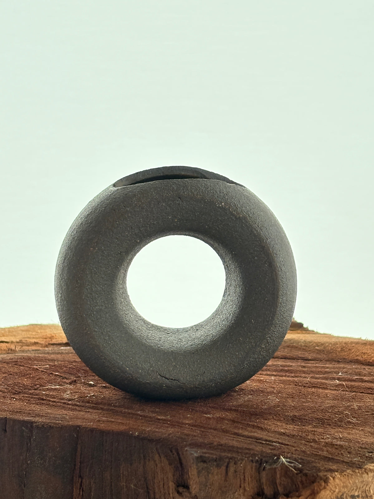 Dark Brown Unglazed Small Loop SECOND