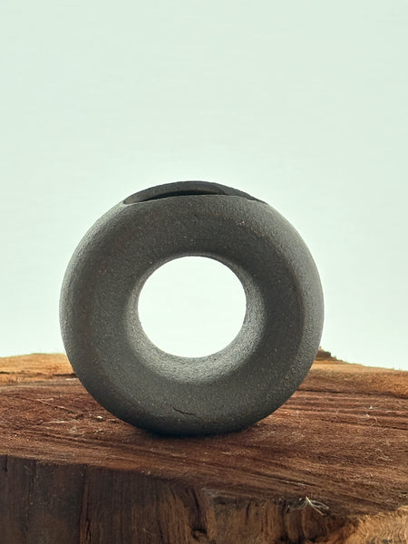 Dark Brown Unglazed Small Loop SECOND