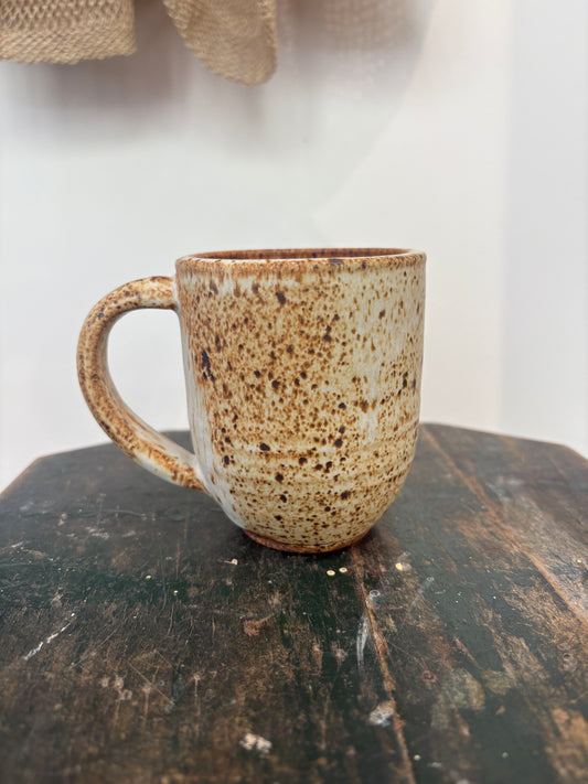 White Tan Mug