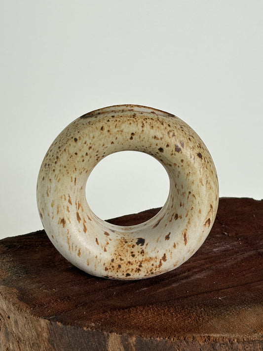 Tan Loop Vase | Medium
