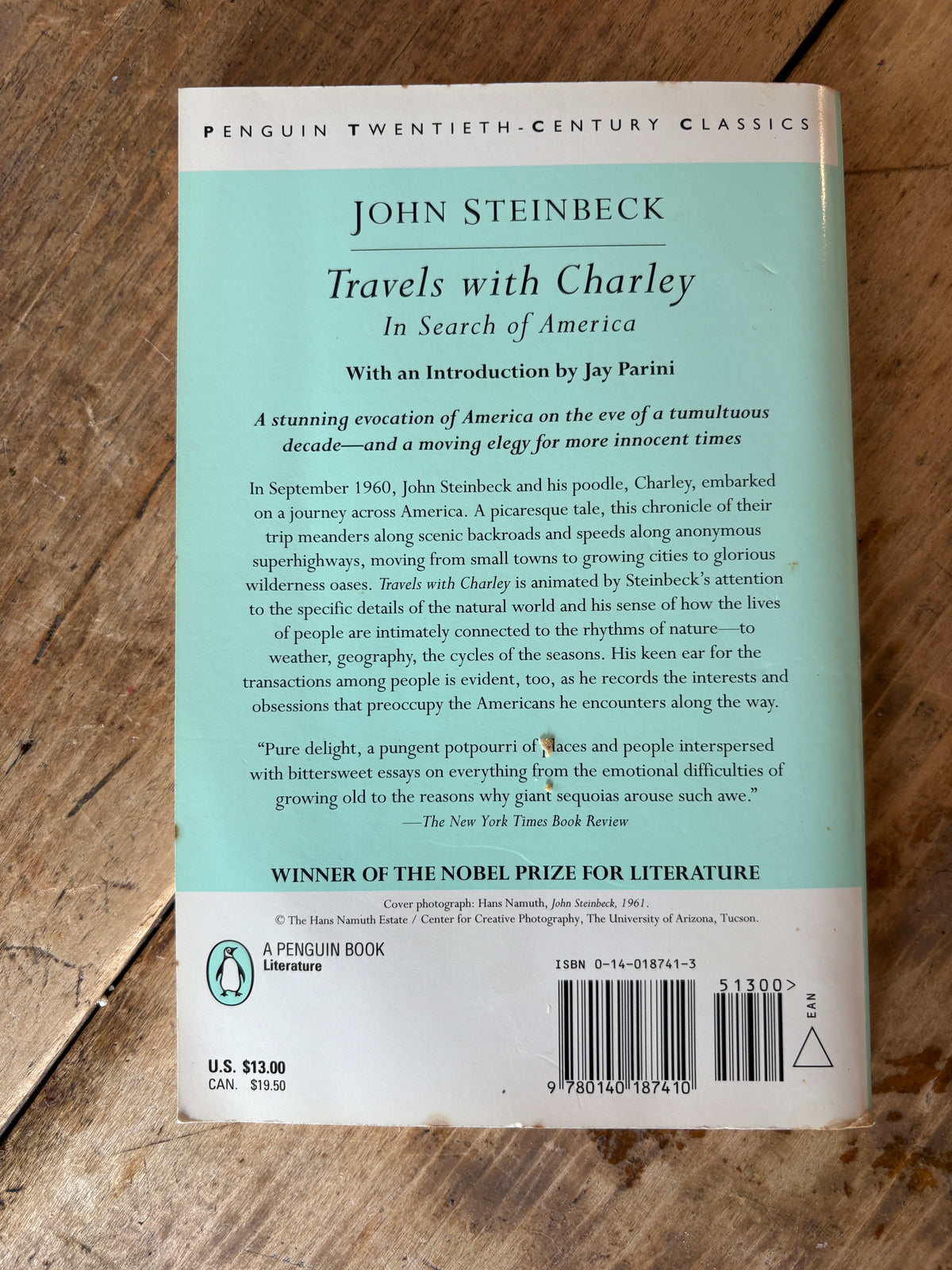 Travels with Charley: In Search of America — John Steinbeck
