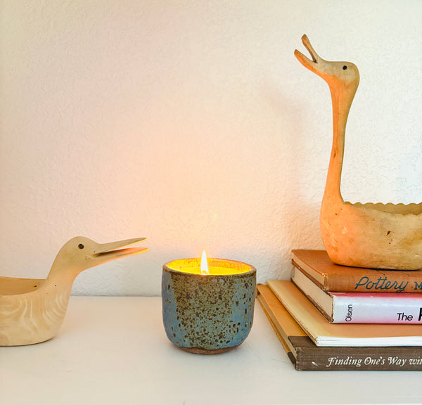 Lucy Michel Pottery Candle