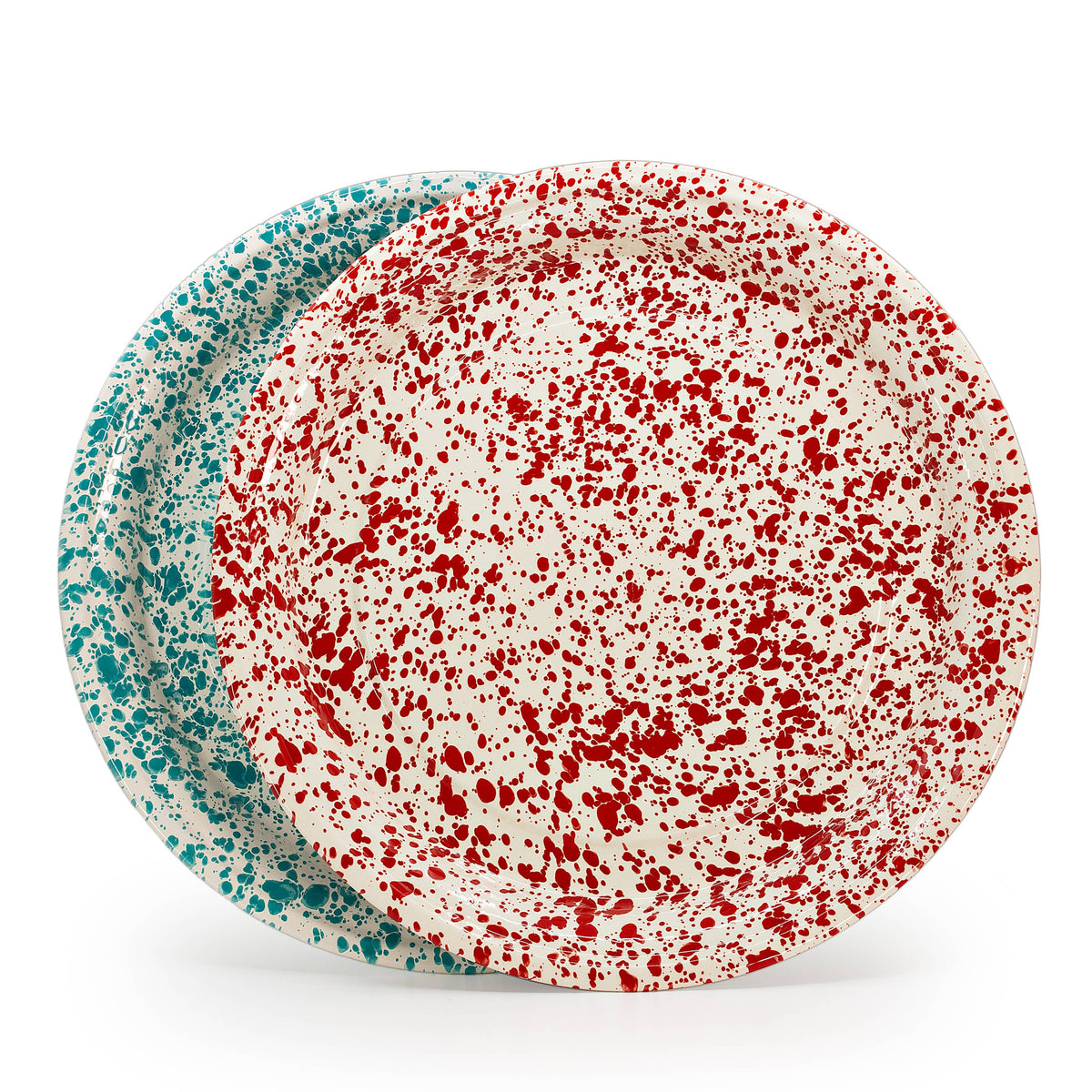 Dan Pelosi x CCH Splatter Enamelware Round Tray