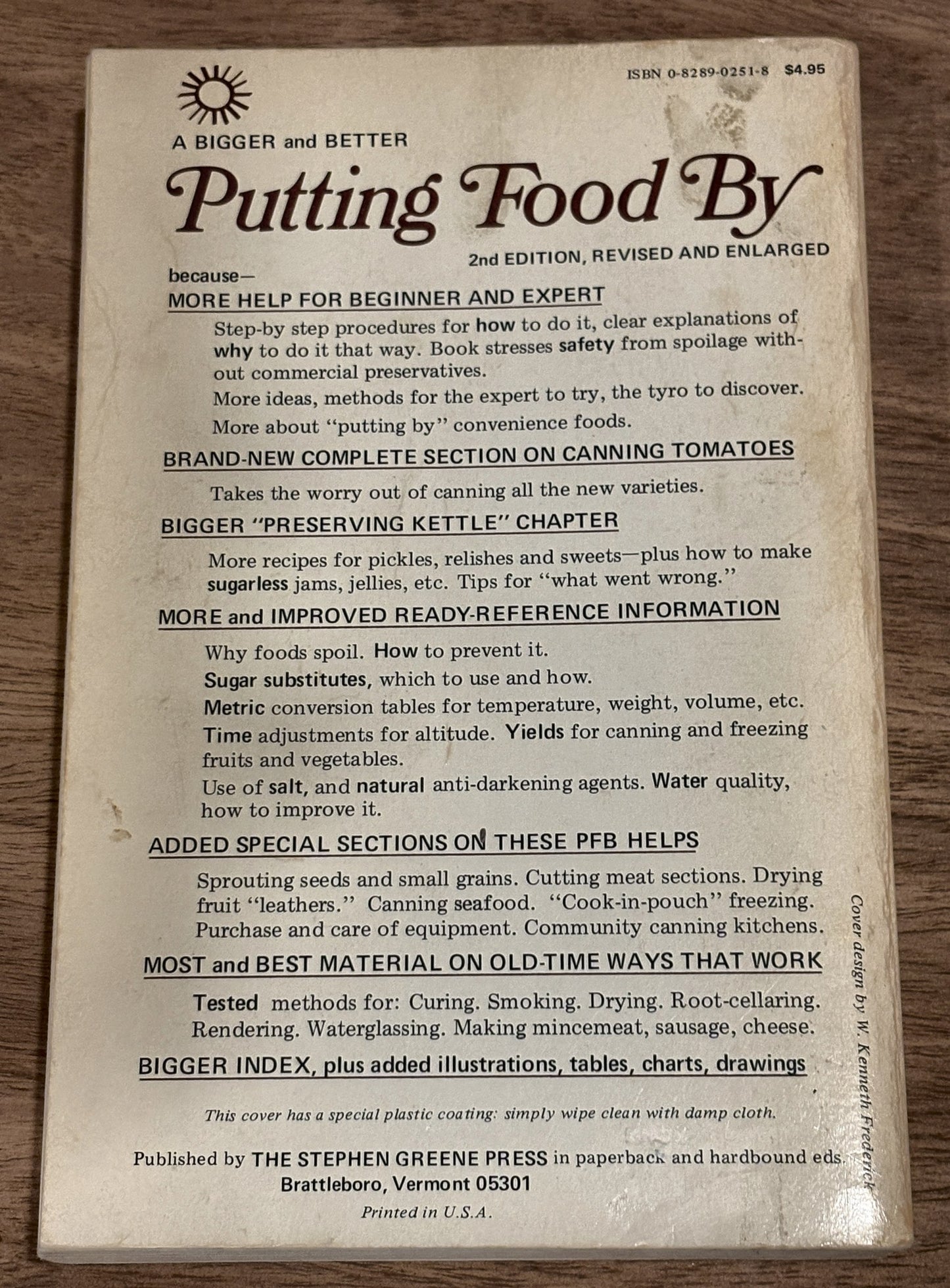Putting Food By — Ruth Hertzberg