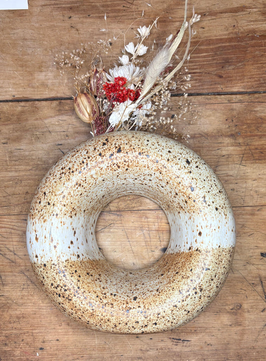 Cream Loop Vase - XL