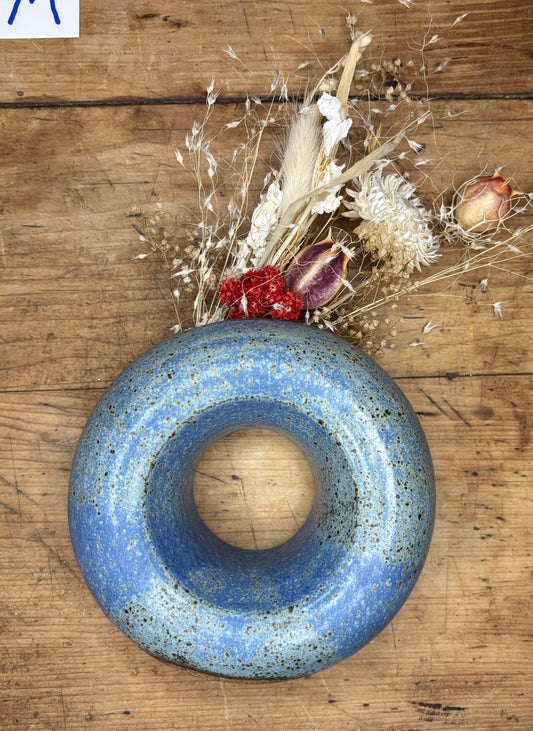 Blue Loop Vase - Medium