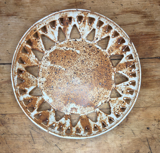 Large Tan Fruit Bowl