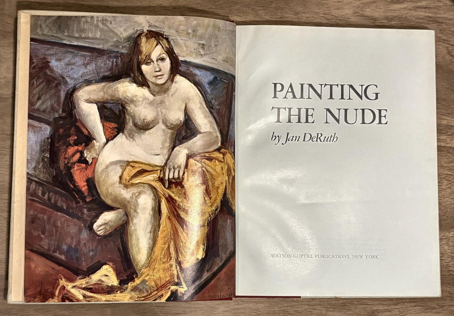 Painting the Nude — Jan DeRuth